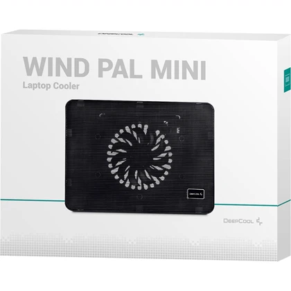 کول پد لپ تاپ دیپ کول DeepCool مدل WIND PAL MINI مناسب لپ تاپ تا 15.6 اینچ