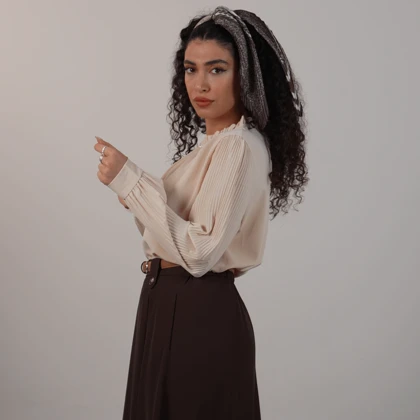 شومیز حریر آنا