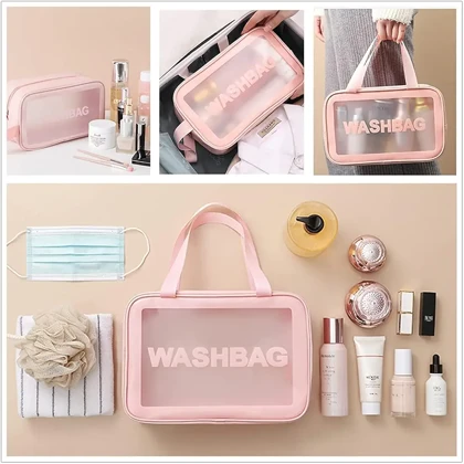 کیف لوازم آرایش سه تیکه wash bag