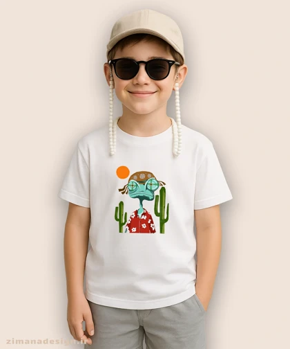 تیشرت بچگانه طرح آقای رنگو کد 892