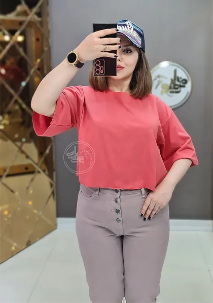 کراپ تیشرتی شادا