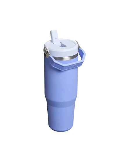 قمقمه استنلی نی دار مدل THE ICEFLOW FLIP STRAW TUMBLER