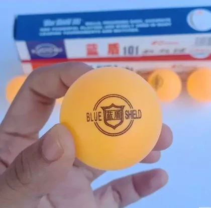 توپ پینگ پنگ بلو شیلد Blue Shield مدل 101 بسته 6 عددی