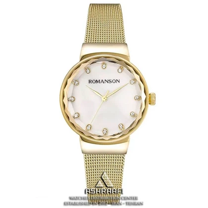 ساعت زنانه رومانسون Romanson RM8A24LLGGMS1G