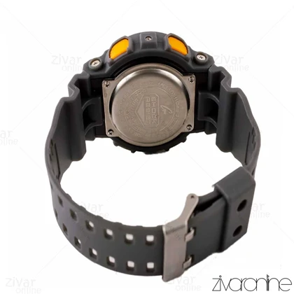 ساعت جی شاک GA-100TS مردانه دو زمانه طوسی مشکی 102721