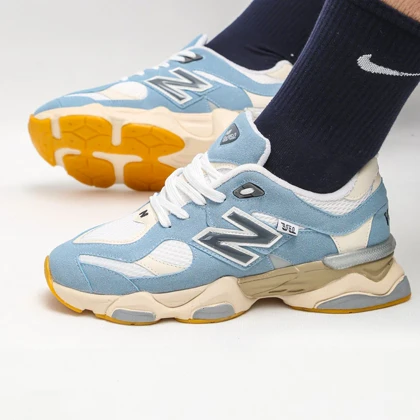 کفش و کتانی مردانه مدل نیوبالانس 9060 NEW BALANCE رنگ سفید آبی کد 89587