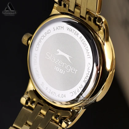 ساعت اسلازنجر صفحه سبز Slazenger SL.09.2536.3.05