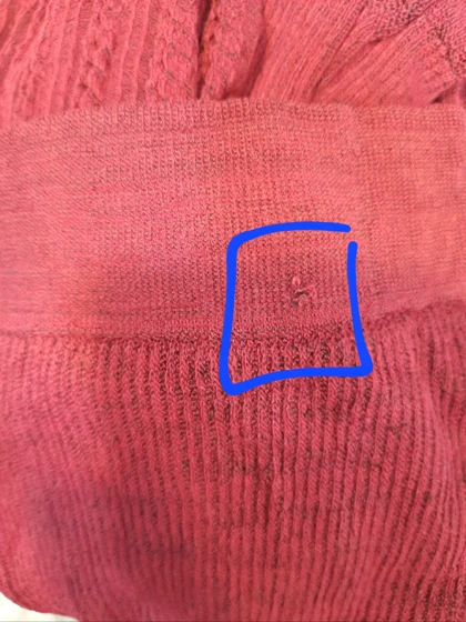 جوراب شلواری بافت پنتی ( دارای ایراد جزئی )