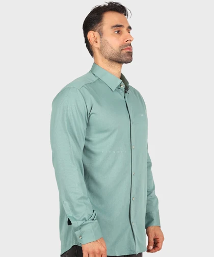 پیراهن مردانه کبریتی و آستین بلند 0367