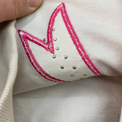 بلوز شلوار دخترانه پاپیون مرواریدی