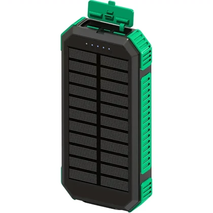 پاور بانک 20000 وایرلس خورشیدی گرین لاین Green Lion مدل GL-PX81 با چراغ قوه