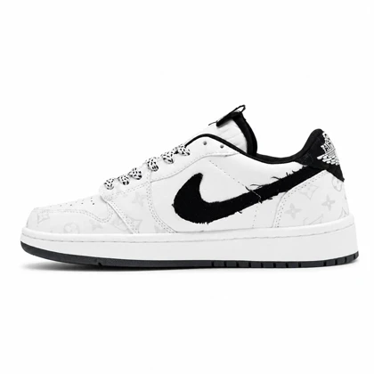 کفش و کتانی مردانه مدل نایک ترویس NIKE TRAVIS رنگ سفید مشکی کد 30196