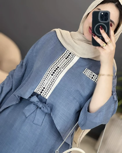 سارافون دو تیکه پاپیون شانتون
