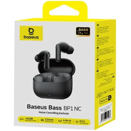 هندزفری بلوتوثی باسئوس Baseus مدل Bass BP1 NC با حذف نویز ANC