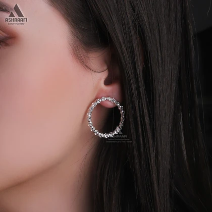 گوشواره حلقه‌ای Hoop Earrings S03
