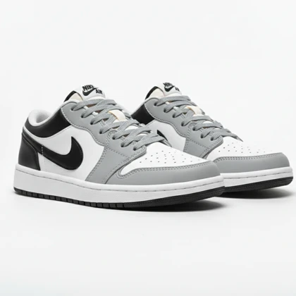 کفش کتانی نایک ایر جردن 1 لایت گری کد 295011