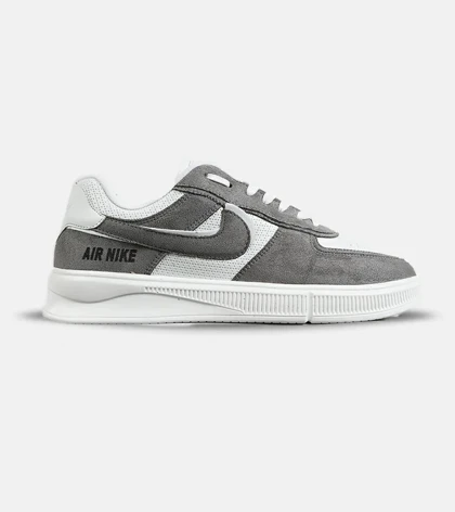 کفش کتانی طوسی سفید نایک NIKE AIR FORCE Custom