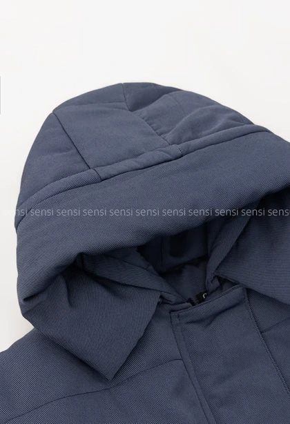 کاپشن کوتاه کتان کج راه کد1004770