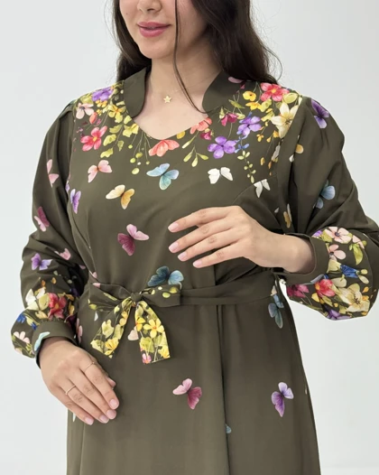 پیراهن بلند زنانه گلرو کد محصول 1747