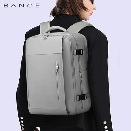 کیف مسافرتی کوله پشتی لپ تاپ 15.6 اینچی اورجینال بنج BANGE 1801