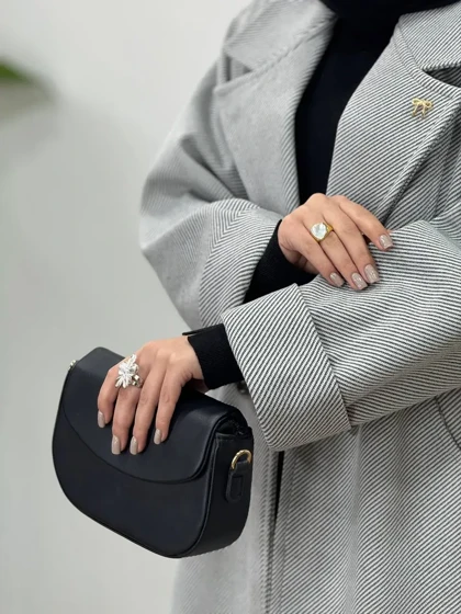 پالتو فوتر بلند آستردار ماهرخ