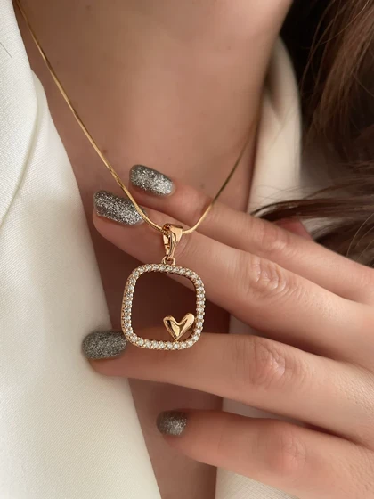 گردنبند قلب ژوپینگ