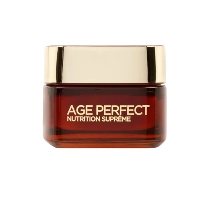 کرم ضدچروک صورت لورآل مدل Age Perfect Nutrition Supreme مناسب پوست بالغ حجم 50 میلی‌لیتر