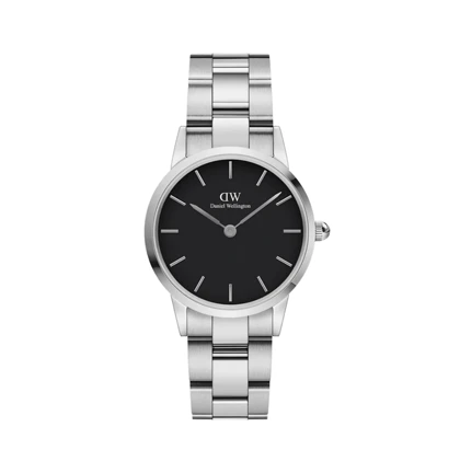 ساعت دنیل ولینگتون یونیتون مردانه نقره ای صفحه مشکی Daniel Wellington Silver
