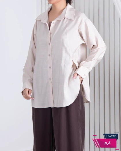 شومیز زنونه پری اسلپ WHITE