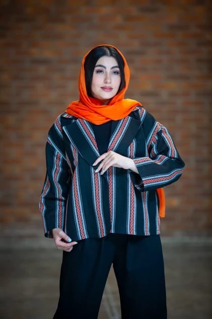 کت کنفی طرحدار مایا