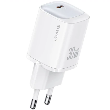 شارژر دیواری یوسامز USAMS مدل CC251 توان 30 وات و جریان 3 آمپر