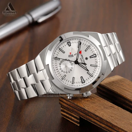 ساعت مردانه واشرون کنستانتین Vacheron Constantin Overseas Dual Time-S
