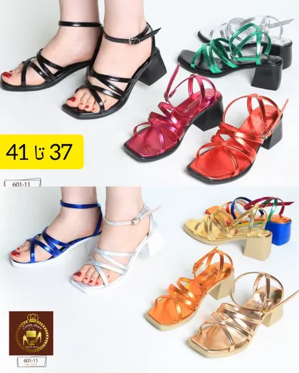 صندل مجلسی طبی پاشنه‌دار زنانه 11-601