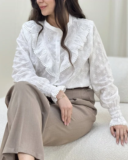 شومیز سوزن دوزی تانا