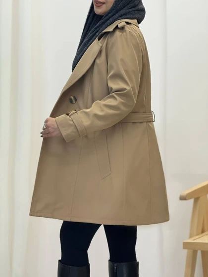 3886-بارانی آستردار مایسا