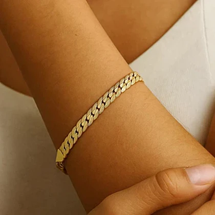 دستبند ژوپینگ طرح فیگارو (باریک) 5 میل