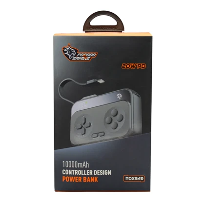 پاوربانک پرودو گیمینگ مدل PDX549 ظرفیت 10000 میلی آمپر بر ساعت