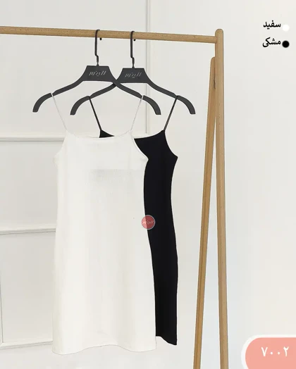 پیراهن کوتاه بندقیطونی 7002