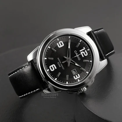 ساعت اورجینال کاسیو بند چرمی Casio MTP-1314L-8AV