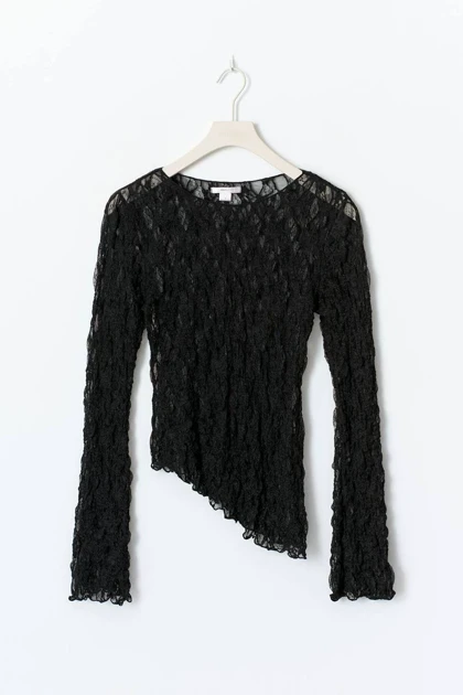 بلوز توری Ginatricon مدل lace top