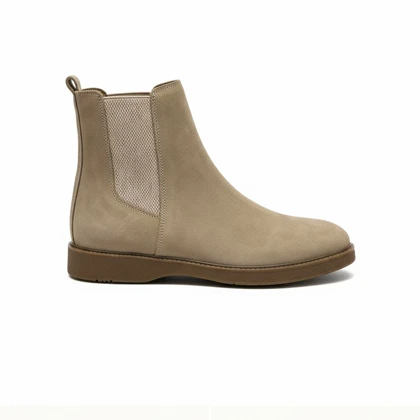 نیم بوت جیر ساده بغل کش ZARA