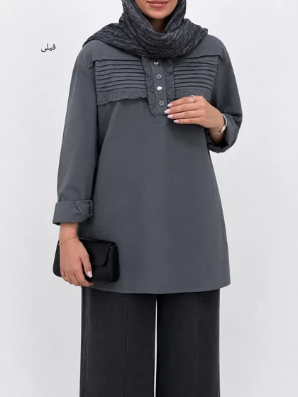 مانتو لینن گلدوزی افسون 1(ایراد دار)