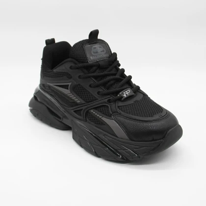 کتانی بالنسیاگا چانکی مشکی طوسی کد 6832