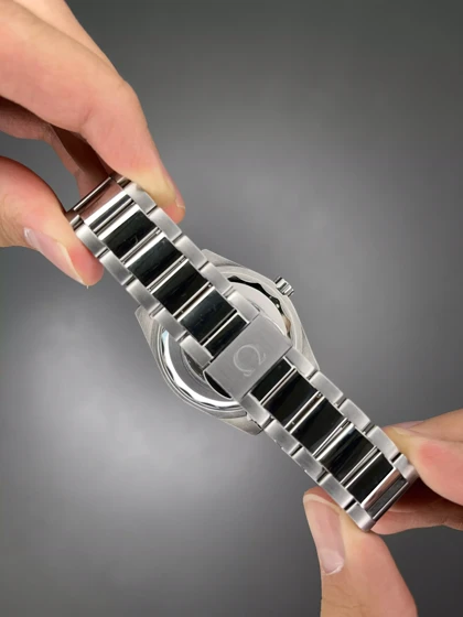 ساعت مچی امگا سیمستر اتوماتیک سیلور صفحه تیفانی Omega Seamaster