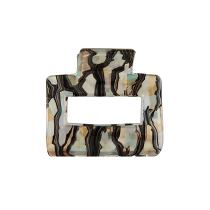 کلیپس زنانه مدل مکعبی نقاشی