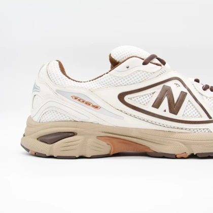 کتانی نیوبالانس 1064 سفید قهوه ای بزرگپا کد 545400