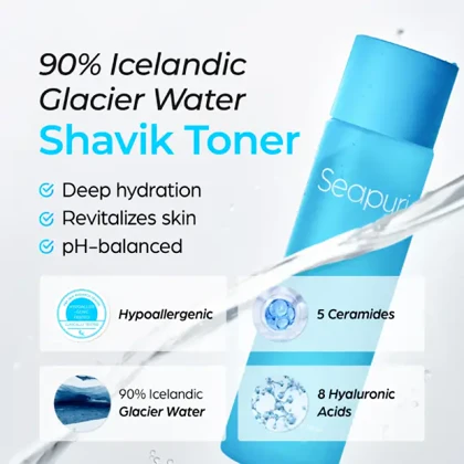 تونر گلیشیری یخچالی شاویک سی پوری seapuri