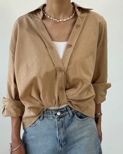 شومیزکراپ جلو گره  کد 500399