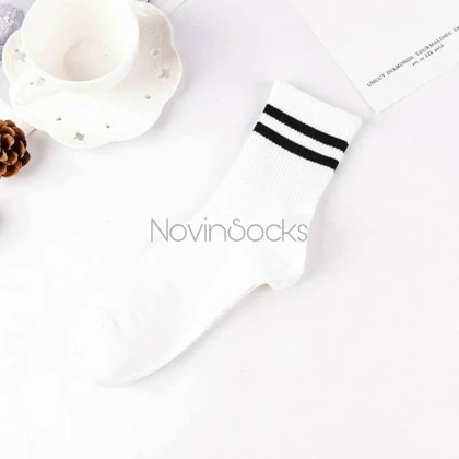 جوراب دو خطی کبریتی