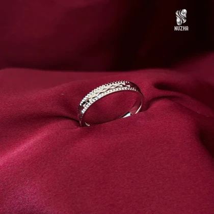 حلقه نقره مردانه کدhm1021
